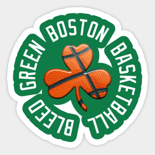 Bleed Green Sticker